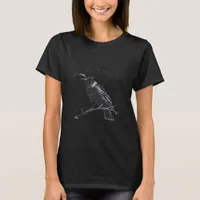Gothic Crow Humor F-Caw-F Funny Essential T-Shirt