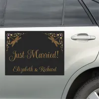 Fantasy Fairy Tale Wedding Car Magnet