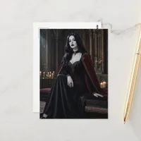 Gorgeous Vampire Lady Postcard