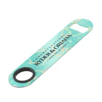 Elegant 11th 44th Turquoise Wedding Anniversary Bar Key