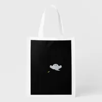 Eat Drink And Be Scary Halloween Trendy Casual  Grocery Bag