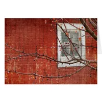 Berries and Red Barn