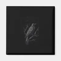 Crow, F-Caw-F Funny Bird Vintage Style Magnet