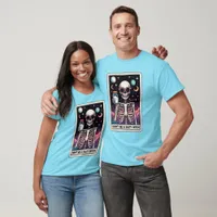 Dont Be a Salty skeleton funny tarot T-Shirt