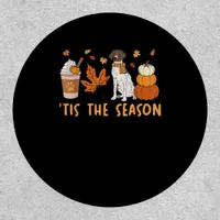 Tis The Season German Shorthaired Dog Fall Pumpkin Patch