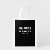 In America Presidents Are Not Kings Minimal Clean Grocery Bag