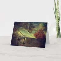 The Fall Barn, Birthday Card