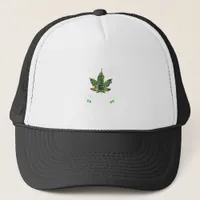 Let's Get Lit Christmas In July Christmas Tree Trucker Hat