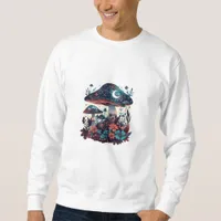 Cottagecore And Aesthetic Goblincore Mushroom Fair Sweatshirt