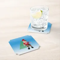 Paper Coaster - Leisure Santa