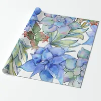 Succulents Wrapping Paper