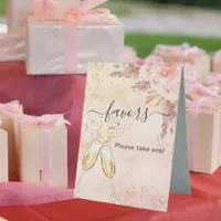 Bridal Shower bubbly brunch favor sign