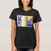 Watercolor French Bulldogs T-Shirt