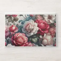 Timeless Rose Floral Charm HP Laptop Skin