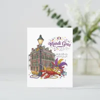 Mardi Gras Postcard