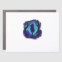 Fey Gothic Emo Goblincore Aesthetic  Forest Graphi Car Magnet