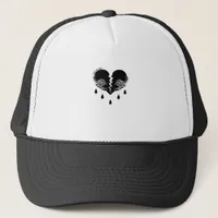 Tear Me Apart Emotional Dark Tone Trucker Hat
