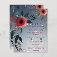 Poppy of Love" Wedding Invitation Collection