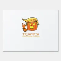 Halloween Trumpkin Funny – Classic Costume Design Sign
