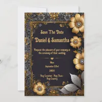 Together Forever: A Celebration of Golden Love Invitation