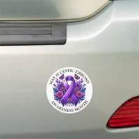 May is Cystic Fibrosis Awareness Month Car Magnet