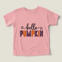 Hello Pumpkin - Halloween Toddler T-shirt