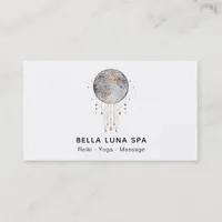 *~* Lunar Cosmic Moon Universe Shaman Business Card