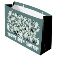 Funny You've Been Ghosted! Ghosts in Graveyard Large Gift Bag