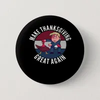Make Thanksgiving Great Again Trumpkin – Classic P Button