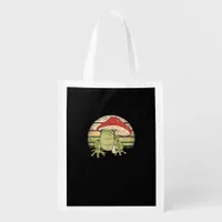Cute Cottagecore Aesthetic Frog Mushroom Goblincor Grocery Bag