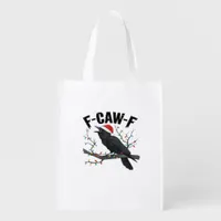 F-Caw-F Essential Creative Casual Grocery Bag