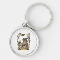 Cottagecore Mushroom Botanical Witchy Frog Goblinc Keychain