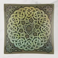 Celtic Knotwork Mandala Trinket Tray