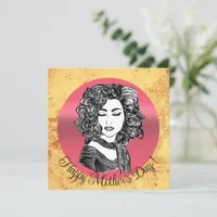 Beauty curly hair - Mother's day