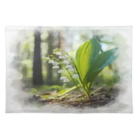 Lily of the valley National Flower Finland | Cloth Placemat