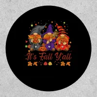 It’s Fall Y’all Halloween Gnomes Pumpkin Autumn Fa Patch