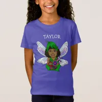 Beautiful Personalized Ethnic Fairy   T-Shirt