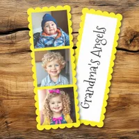 Grandma's Angels | Personalized Photo Template Bookmarks