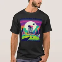 Pixel Art Disc Golf Course T-Shirt