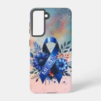 Myalgic Encephalomyelitis ME/CFS Awareness Ribbon Samsung Galaxy S21 Case