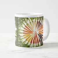 Carrot Vegetables Colorful Rainbow Pattern Garden Giant Coffee Mug