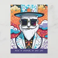 Stylish Man Postcard