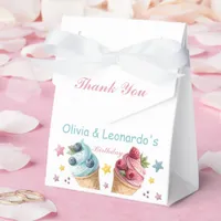 Ice Cream Cool Birthday Party Favor Boxes