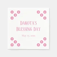 Pink Polka-dot Special Event Napkins