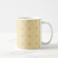 Mug - Circles and Diamonds in Yellow