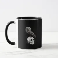 Crow, F-Caw-F Funny Bird Moon Gothic Adult Humor C Mug