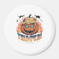 Trumpkin Classic – Spooky Pumpkin Design Magnet