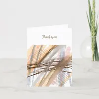 Abstract Thank You Card