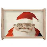 Tired Santa Serving Tray