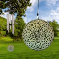 Celtic Knotwork Mandala  Wind Chime